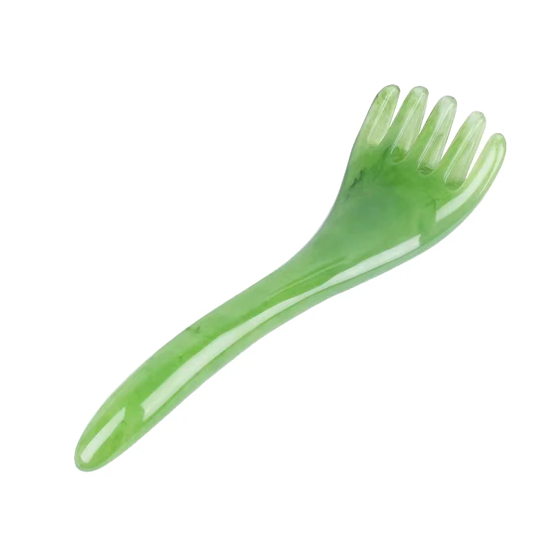 Массажер для головы Gua Sha массажер тела шеи ног с пятью когтями искусственный