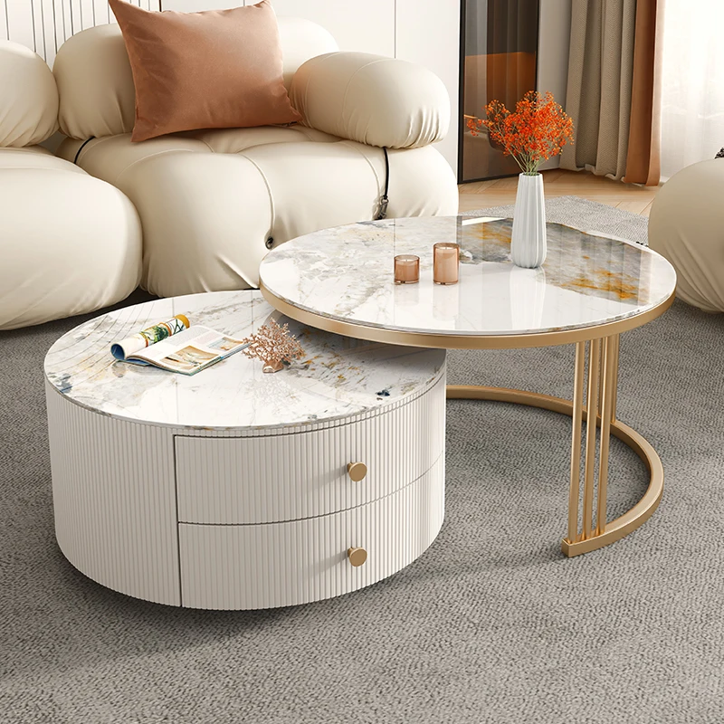 

Office Modern Side Table Bedroom Marble Luxury China Advanced Table Design Nordic Mesas De Centro Para Sala Home Furniture