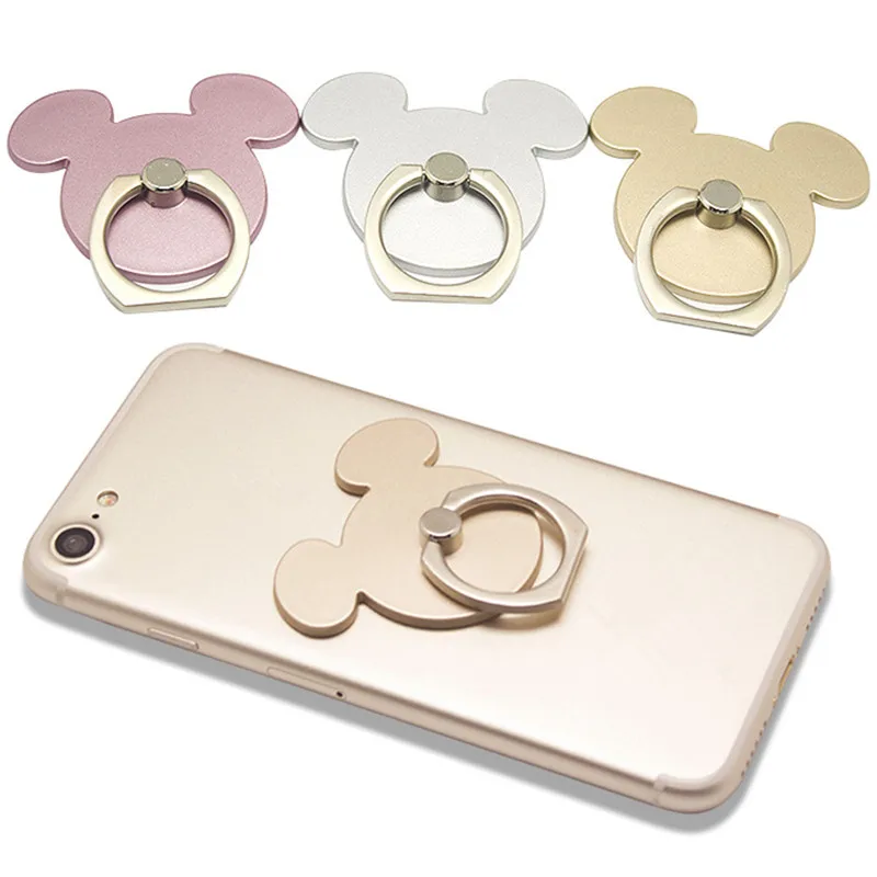 Дизайн мыши кольцо на палец фотодержатель для смартфона подставка автомобильная