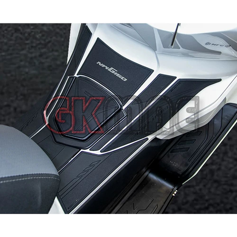 Фото Новые наклейки на топливный бак для мотоцикла Honda NWG 150 NWG150, модифицированные, из ПВХ-резины, противоскользящие, декоративные, в форме рыбьей кости. №4