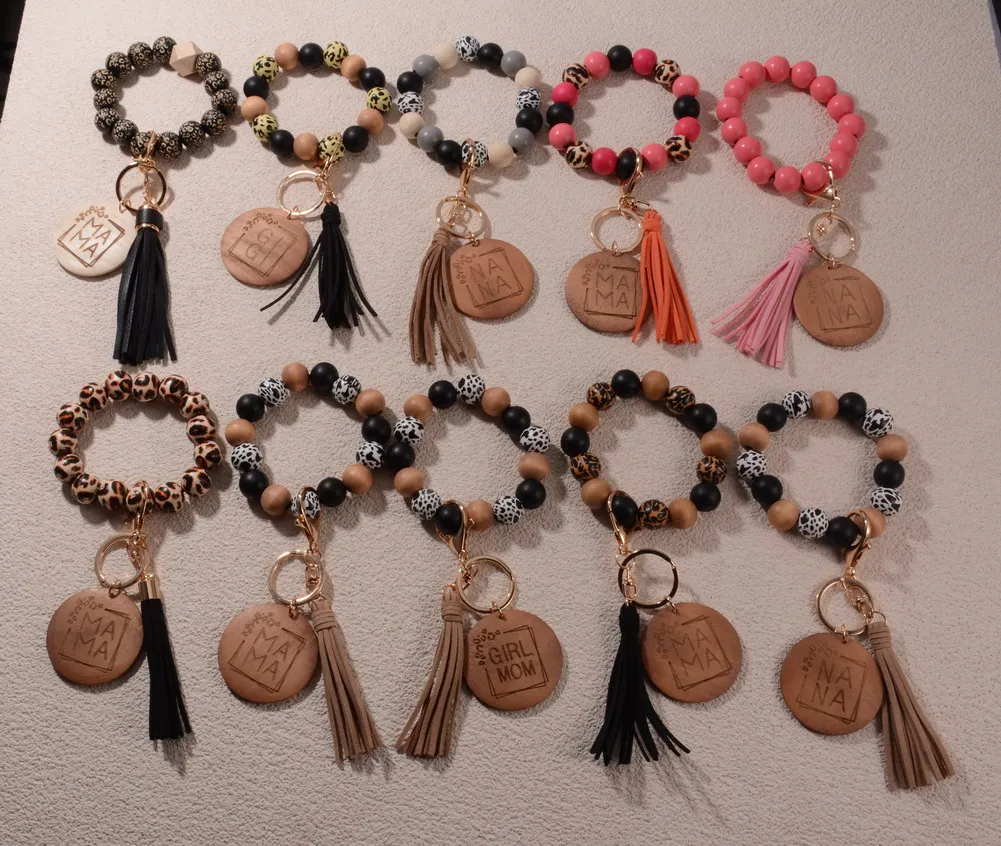 Новинка 2022 брелок для женского браслета мама с кисточкой аксессуар подвеской в