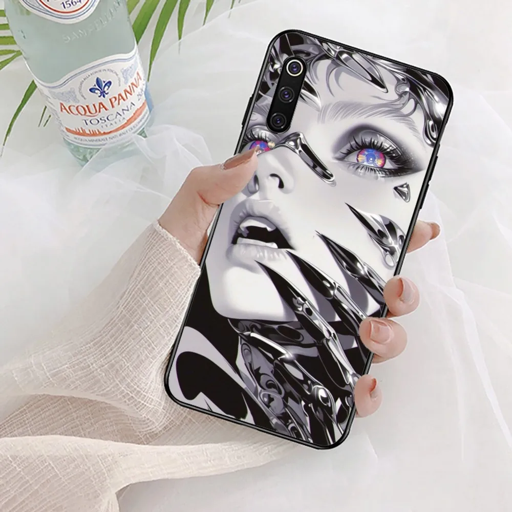 Чехол для телефона 3D Girl Xiaomi Mi 5X 8 9 10 11 12 Lite Pro 10T PocoX3pro PocoM3 Note