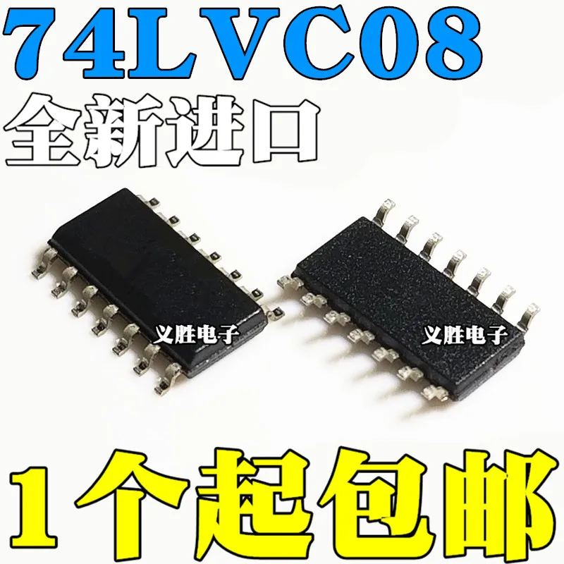 

Новые и оригинальные логические чипы 74LVC08 74LVC08AD SOP-14, 3,9 мм, электронные чипы, технические характеристики, узкий обзор, 2 шт.