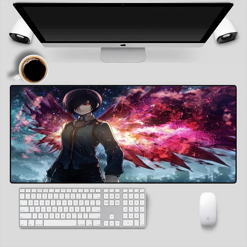 

Hot-blooded Anime XXL Large Mouse Pad Notebook Rubber 400X900CM Mouse Pad Gaming Desktop Laptop Table Pad Game Accessories