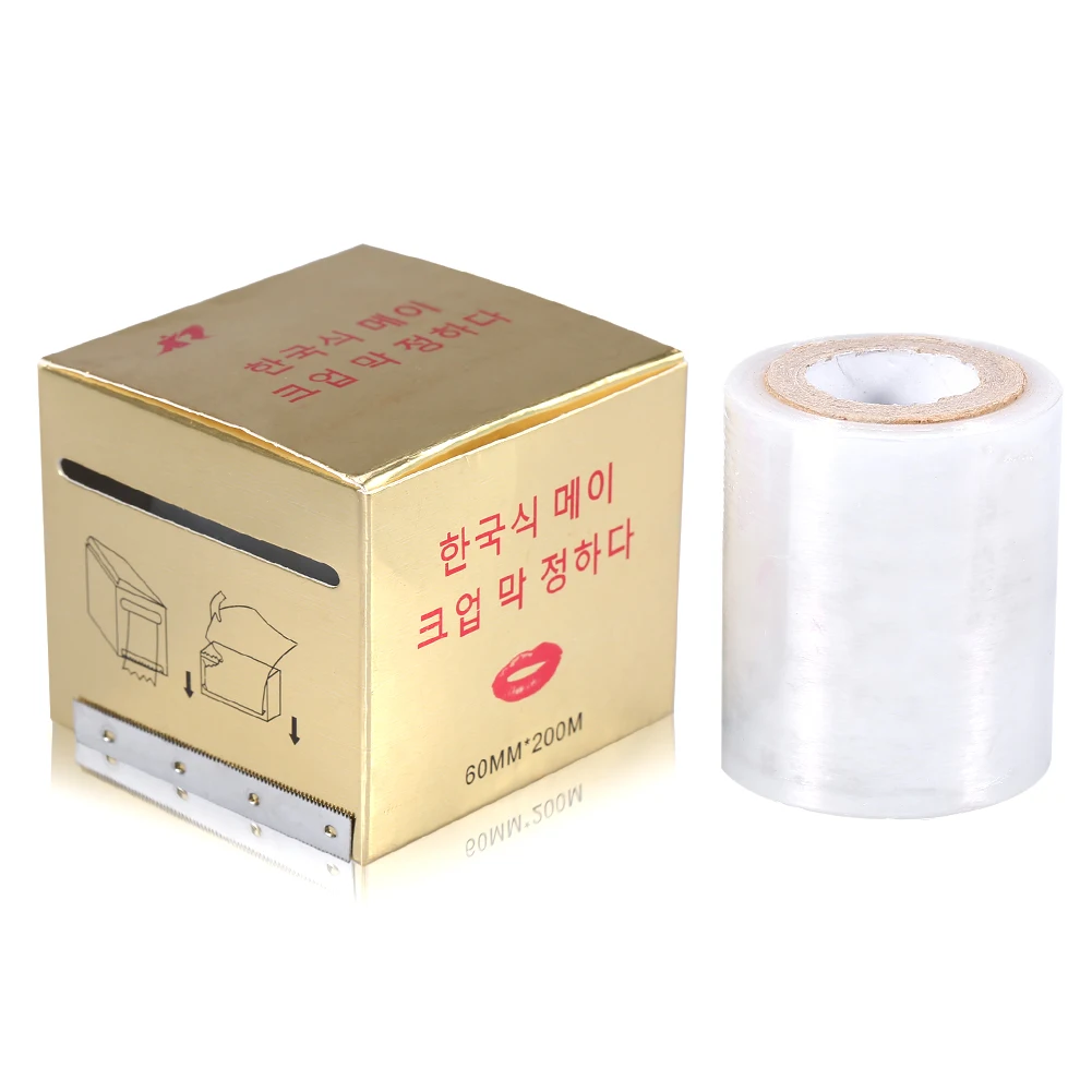 

Lip Tattoo Wrap Roll Plastic Barrier Preservative Film Permanent Makeup Accessories With Box