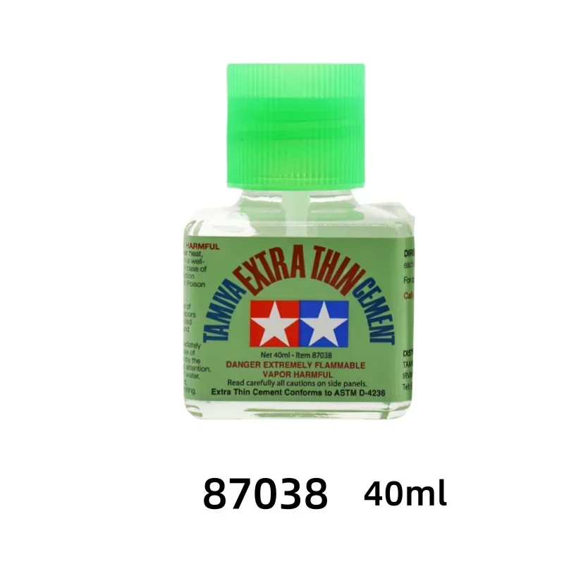 

TAMIYA 87182 87038 87003 87134 Ультратонкий прецизионный аппликатор для цемента Пластиковый клей для сборки 40 мл - Оригинальный продукт