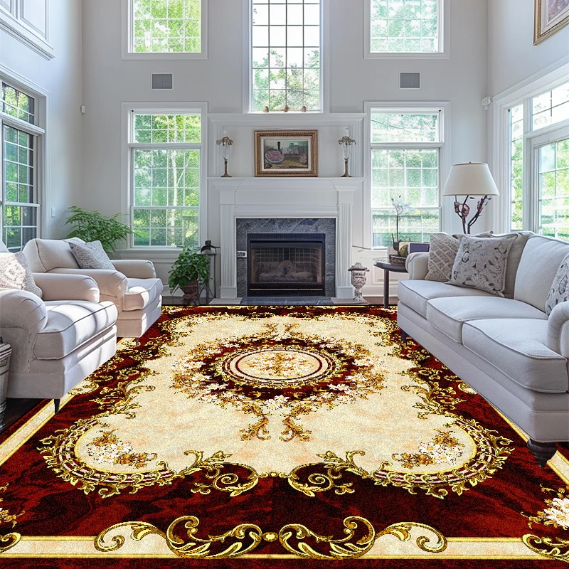 Роскошные ковры в европейском стиле для гостиной традиционная спальня
