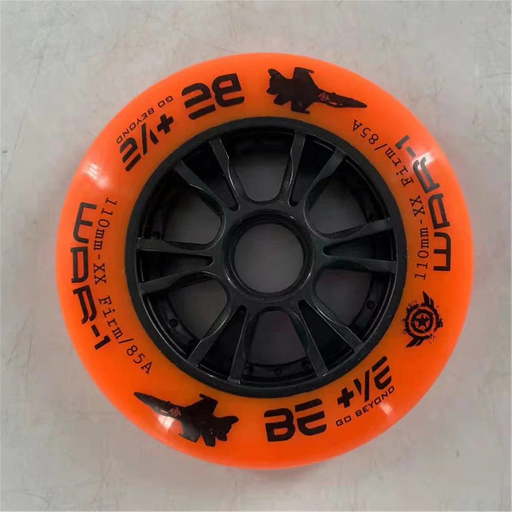 BE+VE Speed Skate Wheels WAR XXX dual-hardness XX Firm 85A Tires Race Skating Professional Wheel 125mm 110 100 90mm GO BEYOND