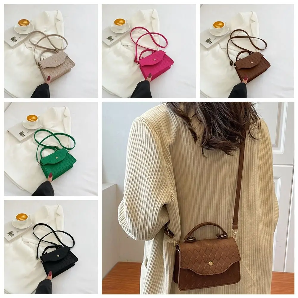 Сумка-мессенджер в стиле ретро маленькая квадратная сумочка-тоут на ремне тоут