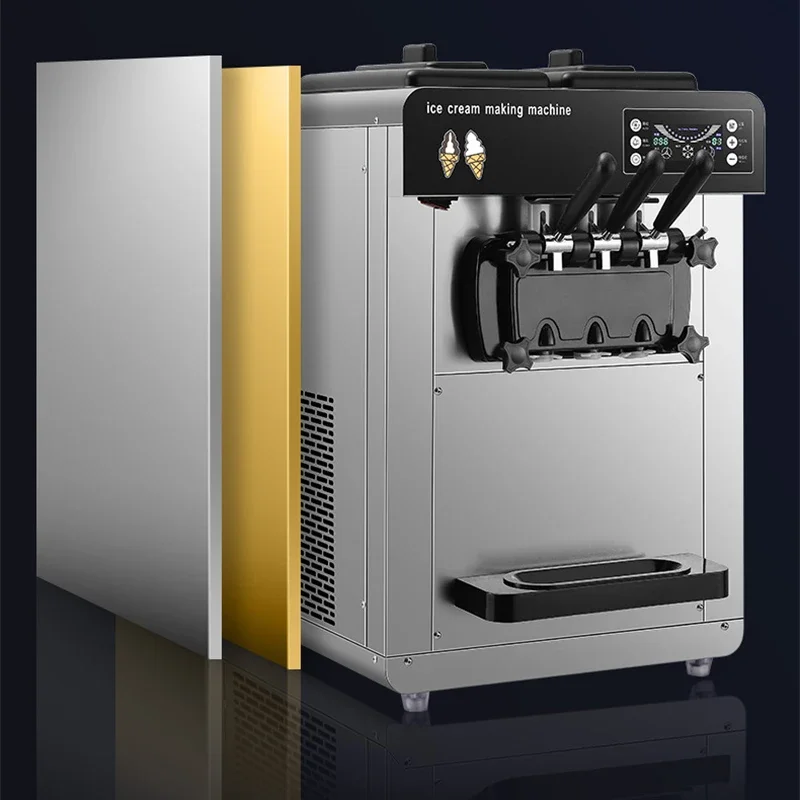 Машина для мороженого большая емкость коммерческая настольная вертикальная