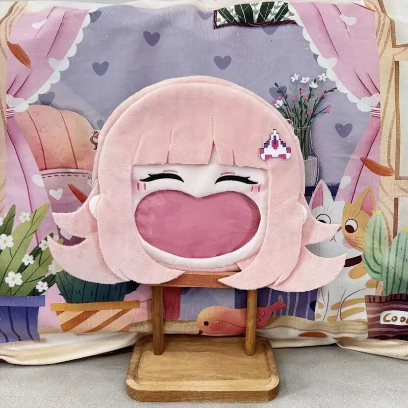 Прозрачный плюшевый рюкзак Danganronpa Nanami Chiaki 35 см с молнией, регулируемыми лямками, для хранения повседневных принадлежностей, подарки на день рождения (art.: 3920dc8dac01d) - 3920dc8dac01d
