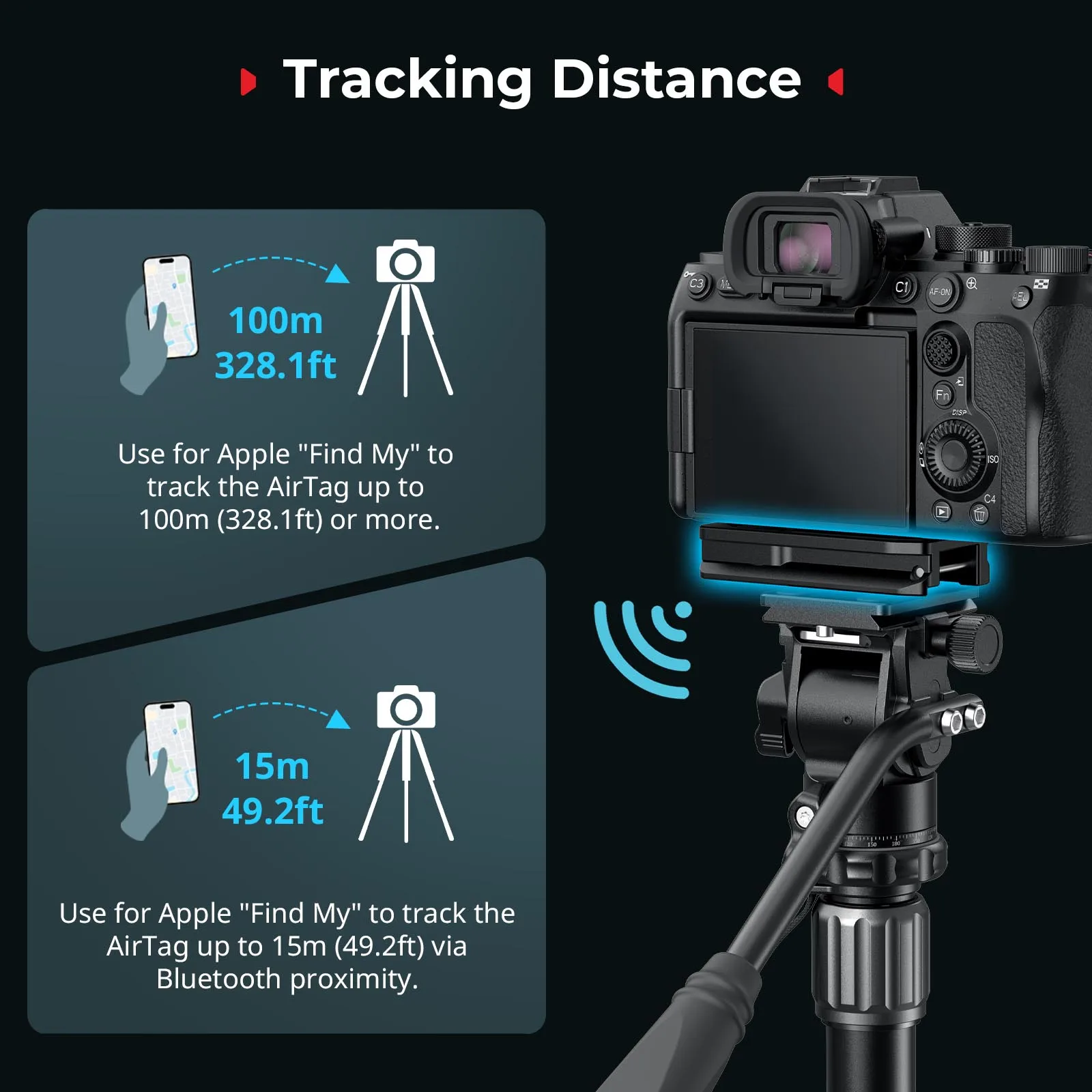Монтажная пластина SmallRig для AirTag для AirTagSmartTag2 MD5422 для Sony MD5423 для Canon MD5424 для камеры FUJIFILM MD5425 (art.: 3920d18e97fa2) - 3920d18e97fa2