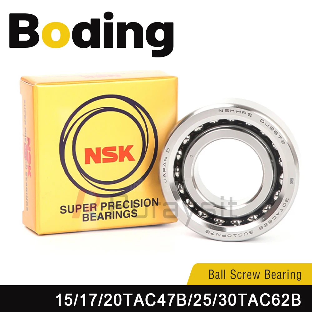 

Шариковый винтовой подшипник Open 15 17 20TAC47B 25 30TAC62B 35TAC72BP4