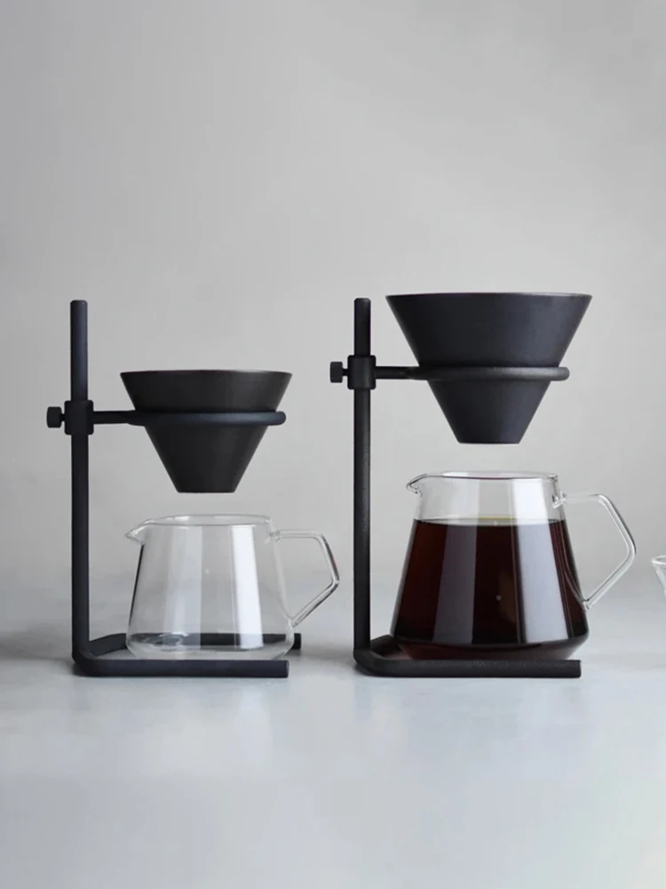 

Coffee hand flushing rack, drip type filter cup holder, sharing pot set, hand flushing tool set, rack