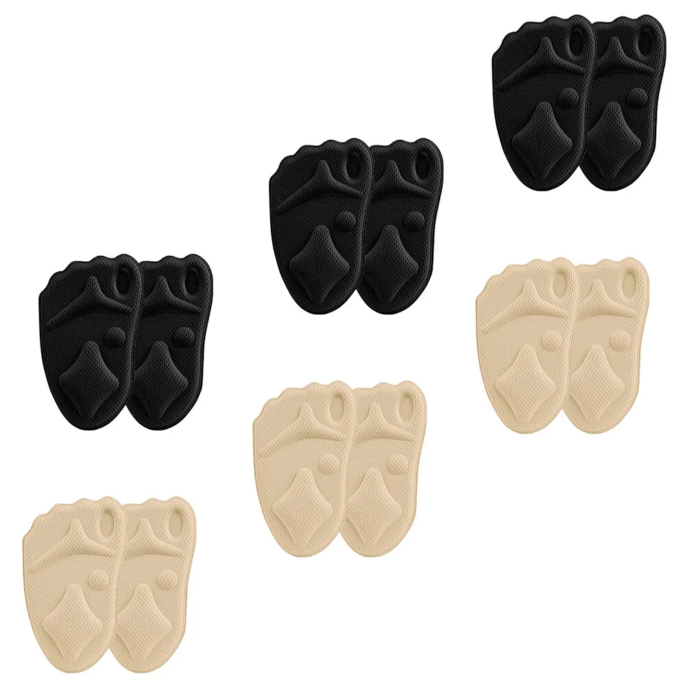 

Sponge Forefoot Pad High Heel Pads Cushions Invisible Supple Insole High-heel Insoles