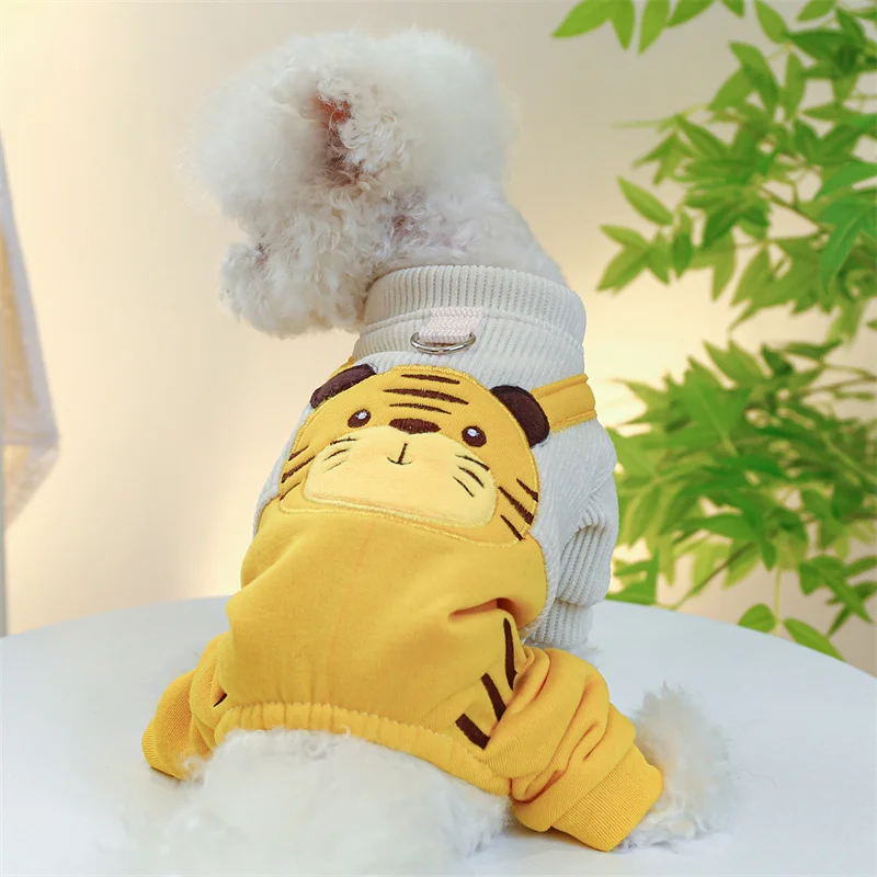 

Dog Costume Winter Dog Jumpsuit Rompers Pet Clothing Chihuahua Yorkie Poodle Pomeranian Schnauzer Bichon Puppy Clothes Garment