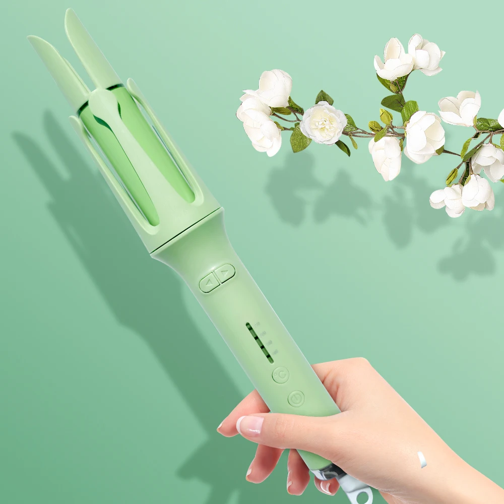 Автоматические Щипцы Для Завивки Волос 32 Мм Вращающийся Анионовый Электрический