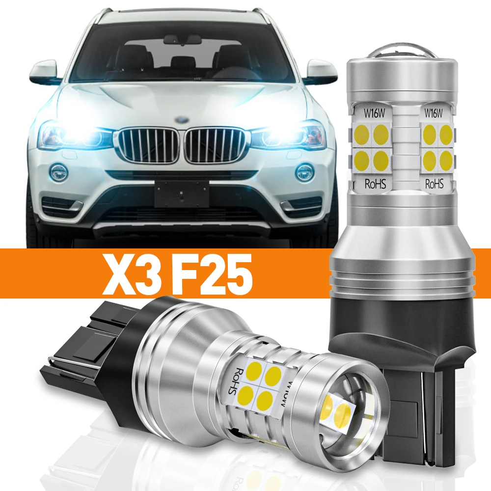 

2pcs LED Daytime Running Light DRL For BMW X3 F25 2010 2011 2012 2013 2014 2015 2016 2017 Accessories Canbus Lamp