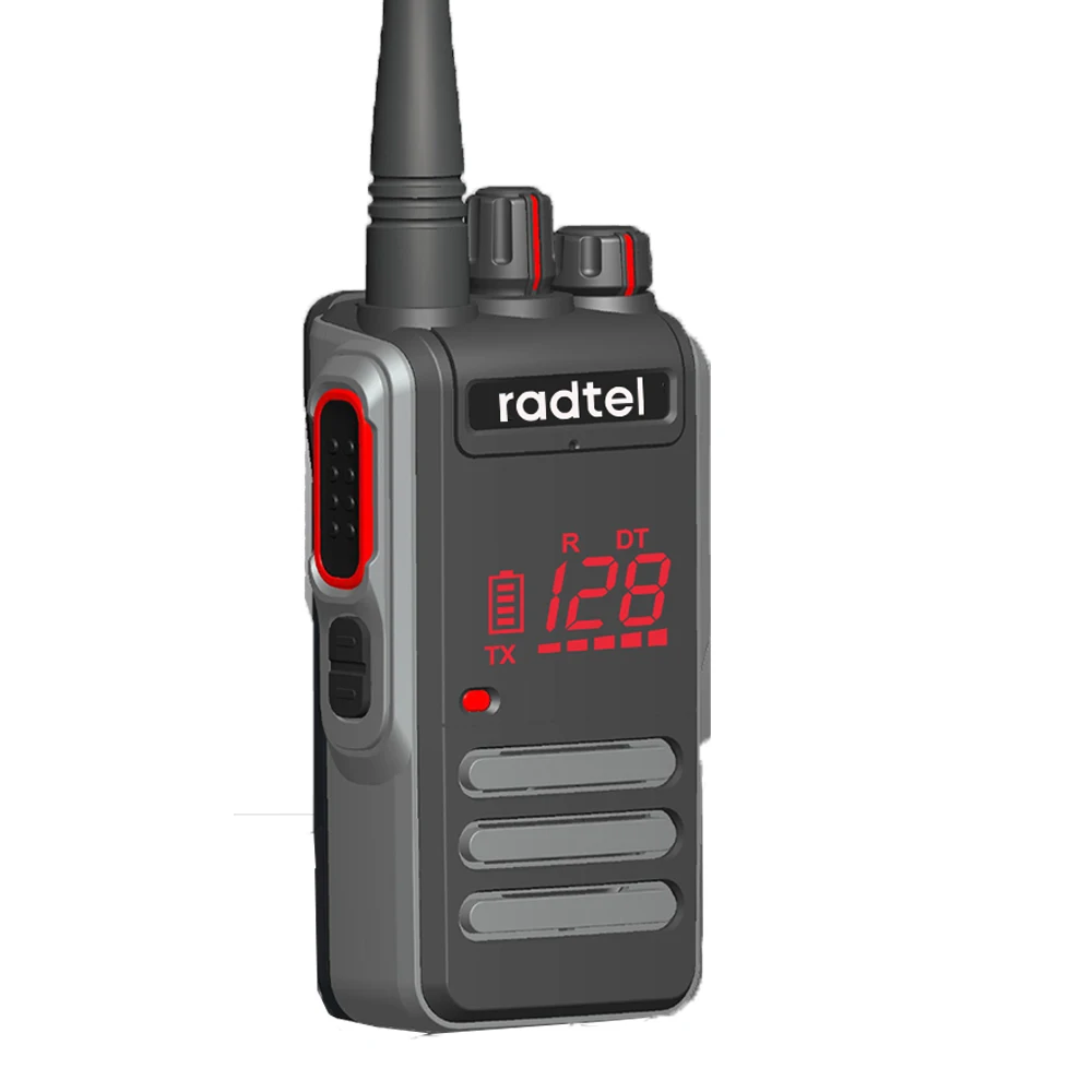 

Radtel GM-670 IP68 Водонепроницаемая перезаряжаемая радиостанция PMR446 на 128 каналов Лицензированная свободная радиостанция для коммерческого ресторана