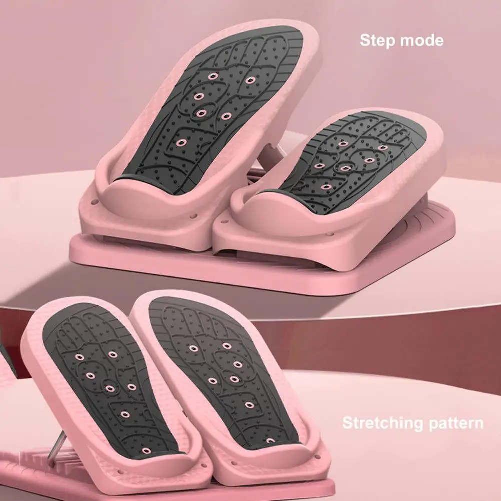 

Mini Stepper Strong Non-slip Large Pedal Foldable Muscle Relax Soft Rubber Household Mini Massage Stepper Equipment for Women