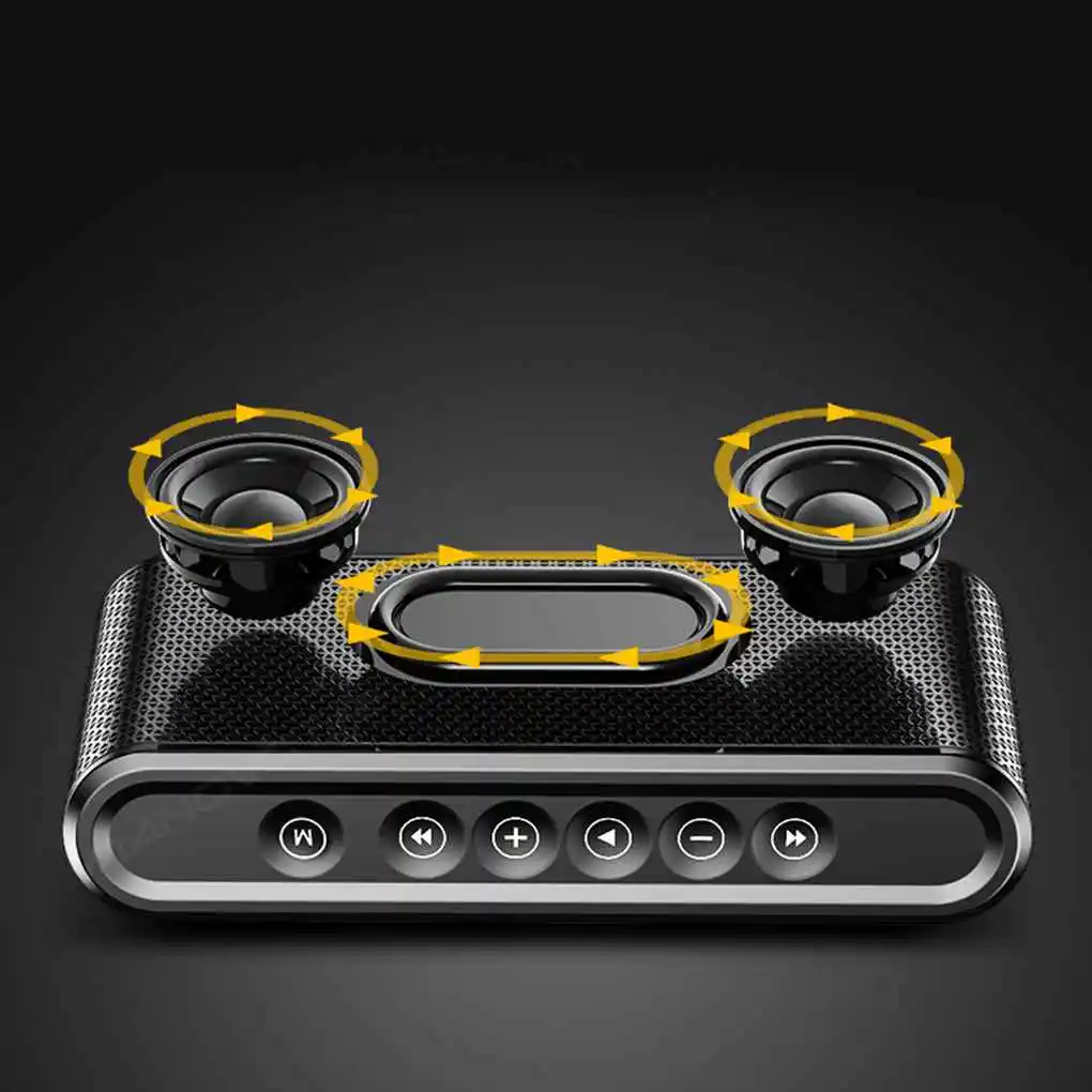 

X6 8000mAh Battery Bluetooth V4 2 EDR Speaker Wireless TF Card USB Disk Subwoofer Mobile Power