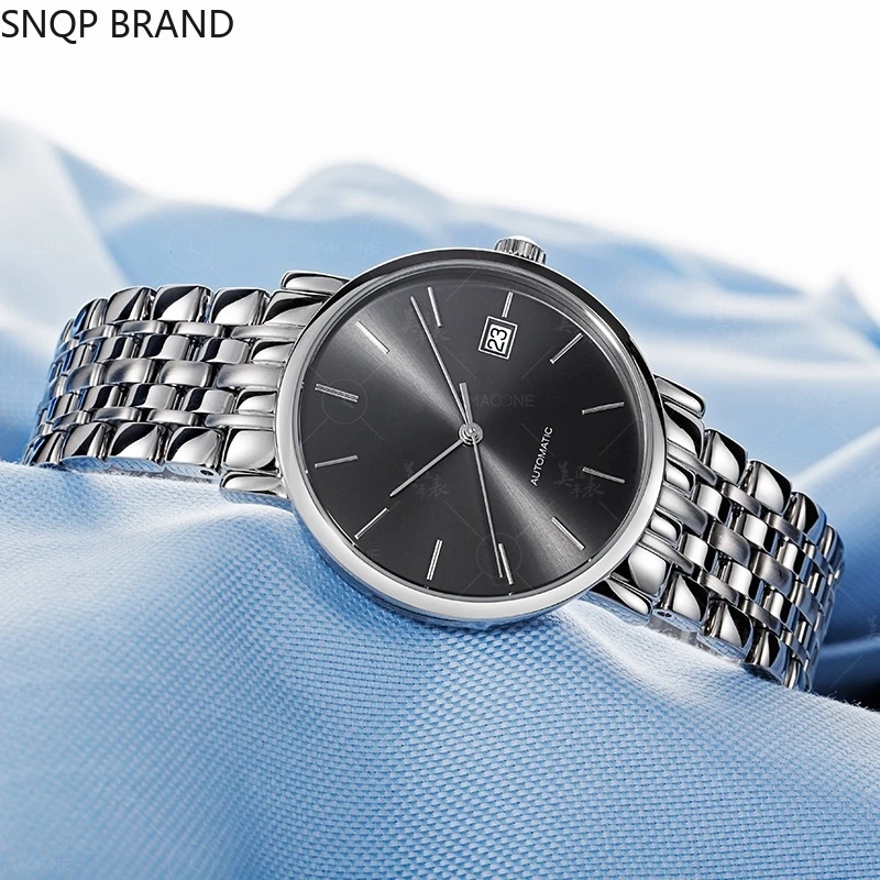 

quartz watch gentleman mens black white