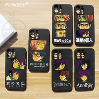 punqzy tokyo revengers manjiro sano clear phone case for iphone 13 11 12 pro max xs xr 7 se x 8 6 plus cute anime soft tpu cover