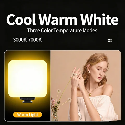 Портативная RGB лампа для фото и видео