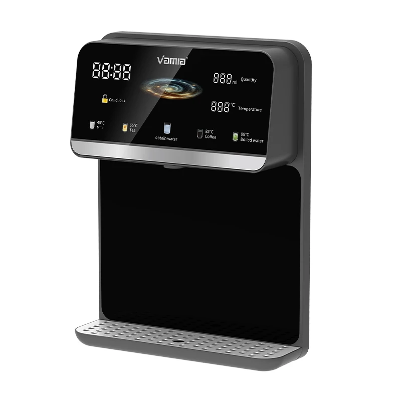 Настенный диспенсер для воды, мгновенный нагрев, быстрый контроль температуры горячей и холодной воды, диспенсер для питьевой воды, умный очиститель воды