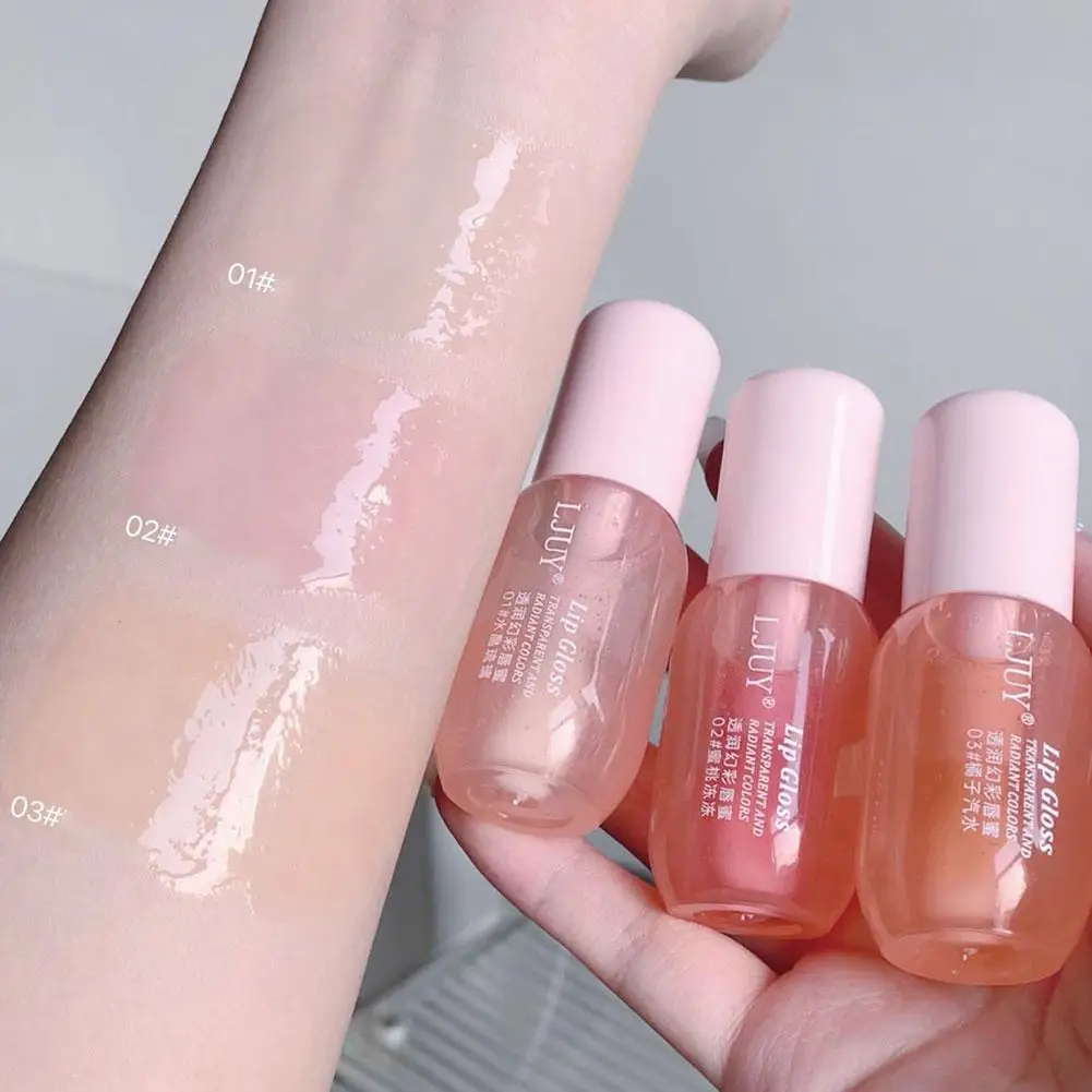 Фруктовое кристаллическое желе масло для губ увлажняющая сыворотка гладкого