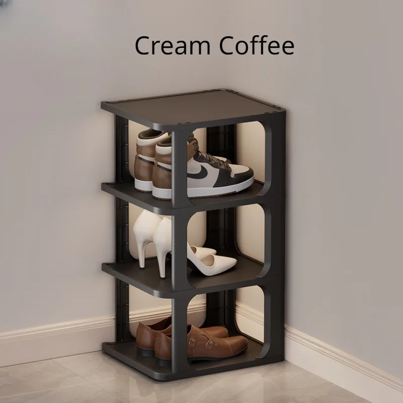 

Simple multi-layer PP storage shoe rack, household dustproof shoe cabinet, doorstep shoe rack, installation free folding shoe ca