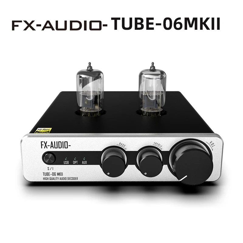 

FX AUDIO TUBE-06 MKII ESS9018K2M DAC 6N3 Tube Amplifier Subwoofer Preamp Tube06