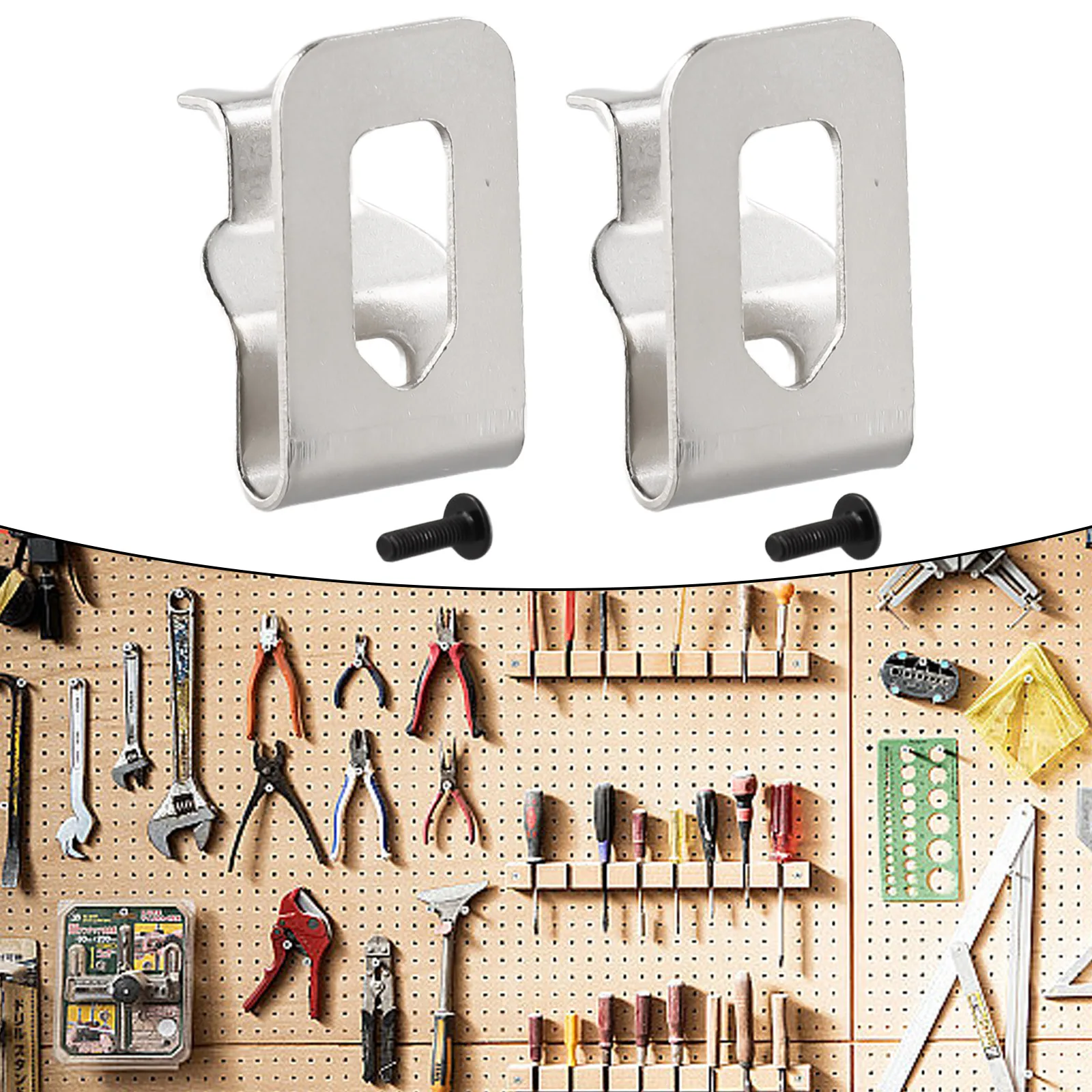 2 шт. серебристые крючки с зажимом для ремня дрели DeWalt 18 В 20 N 268241 169778 DCD980 Около 45x28