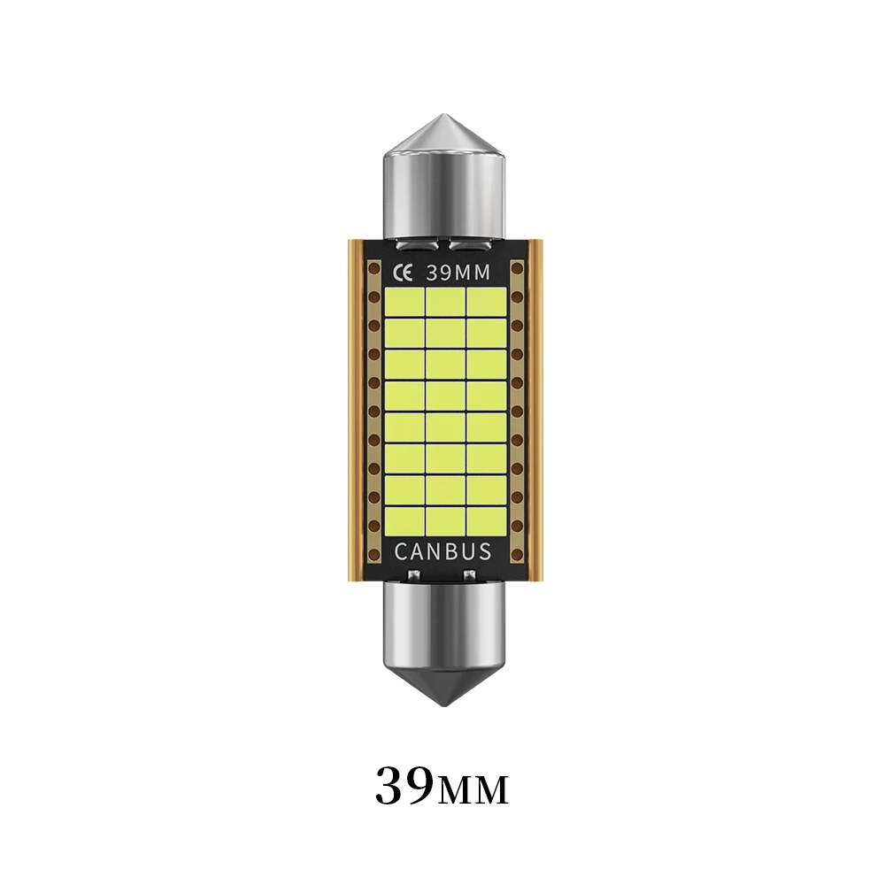 

2/10 шт. C10W C5W светодио дный Canbus гирлянда 31 мм 36 мм 39 мм 41 мм для автомобиля грузовик интерьер лампа для чтения номерной знак лампа без ошибок 12 В 24 В