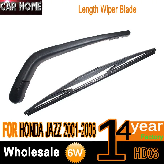 

REAR WINDSCREEN WIPER ARM + BLADE KIT FOR HONDA JAZZ 2001-2008