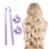heatless hair curlers curling rod no heat curler ribbon hair rollers sleeping soft curl hair styling tool lazy curling rod