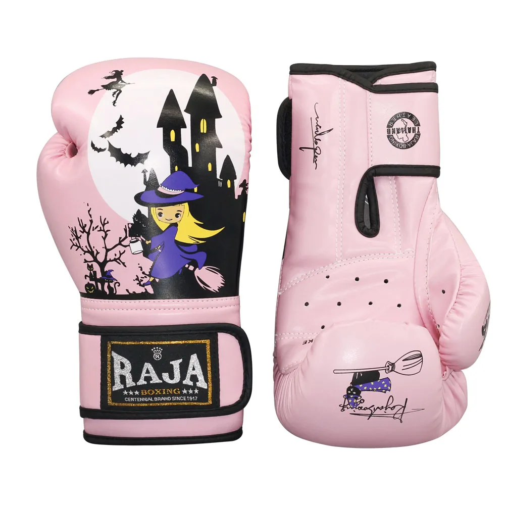 2022 Children's Boxing Gloves High Quality Cartoon Solid Color Kids Mma Boy and Girl Martial Arts Muay Thai Fighting Training
