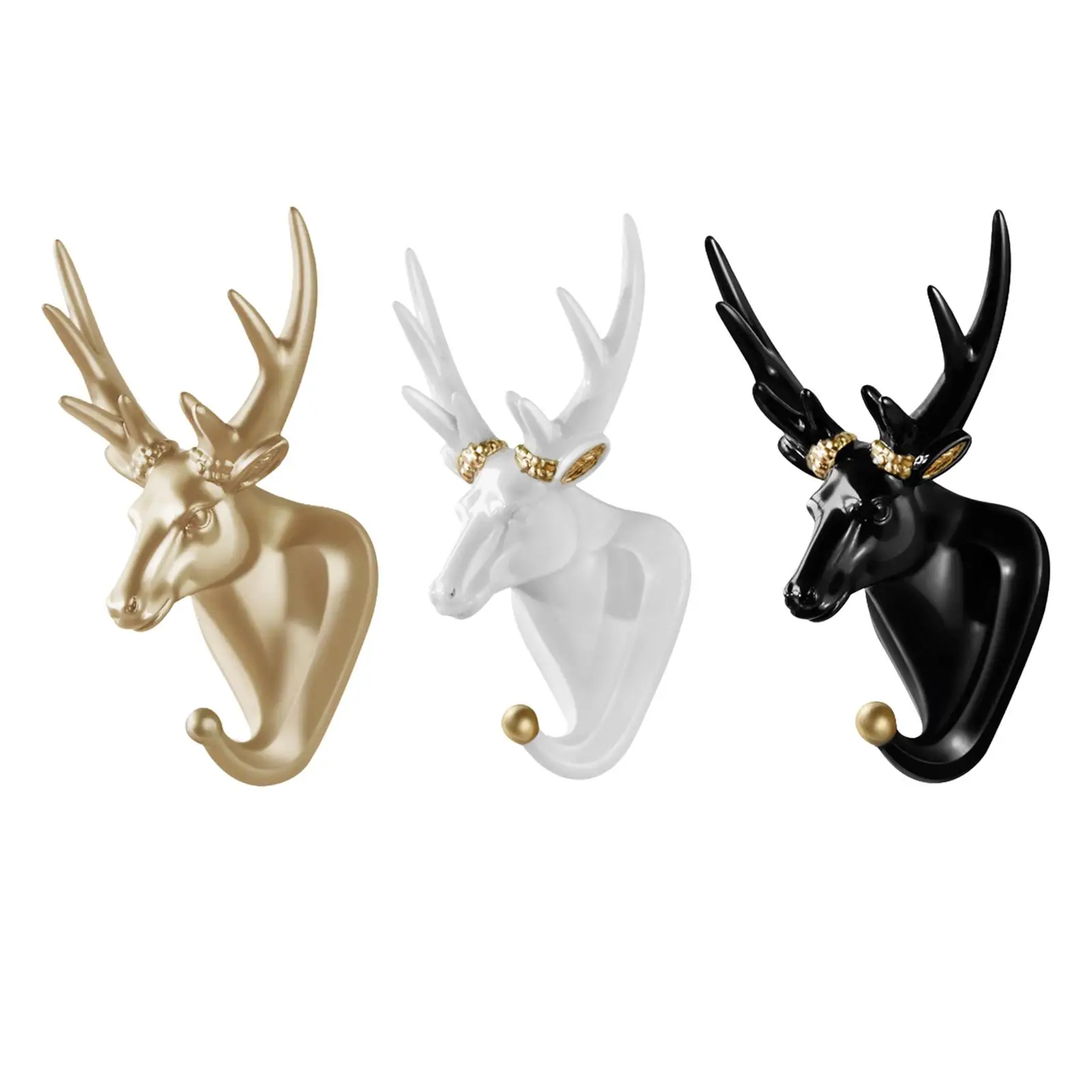 

Head Coat Hook Multifunctional Animal Hanger for Bathroom Hallway Restaurant