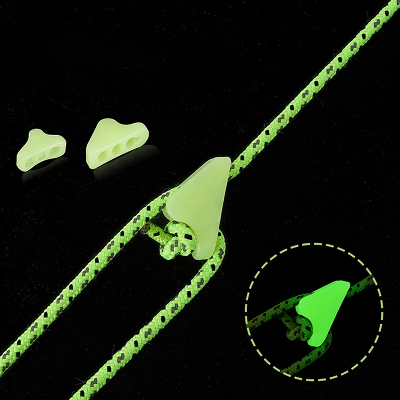 10 шт. светящаяся веревка для палатки походов