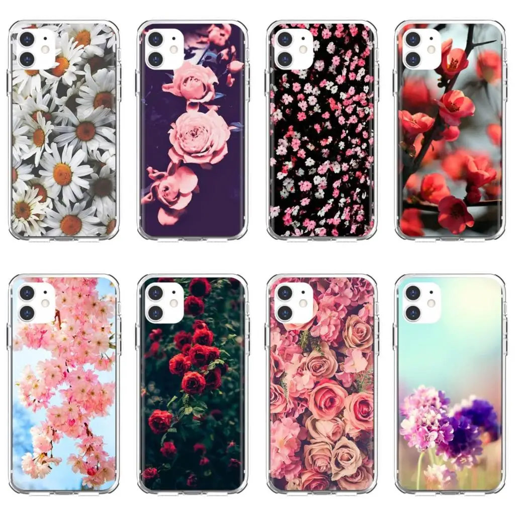 

Silicone Phone Cover My-Lockscreens-Flowers For iPod Touch iPhone 10 11 12 Pro 4S 5S SE 5C 6 6S 7 8 X XR XS Plus Max 2020