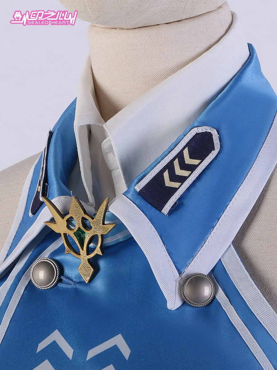 COSMART Vtuber NIJISANJI Obsydia Selen Tatsuki Косплей Костюм Модная Униформа Пальто Платье Женский