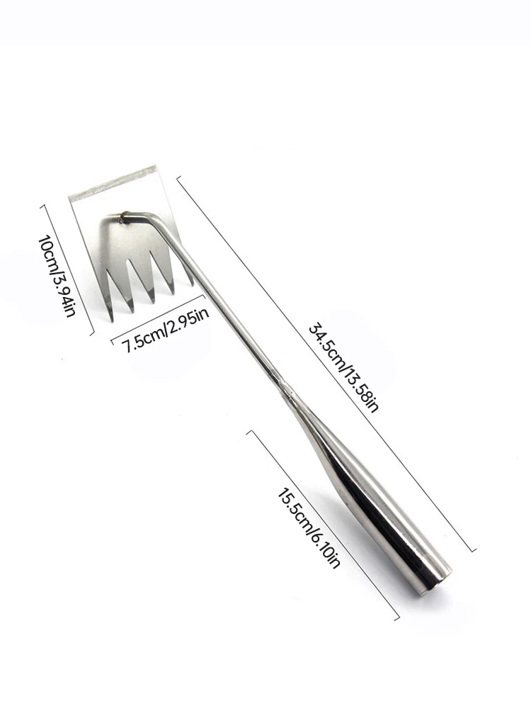 Приспособление для вытаскивания садовых трав 5 зубьев корней двора внутреннего