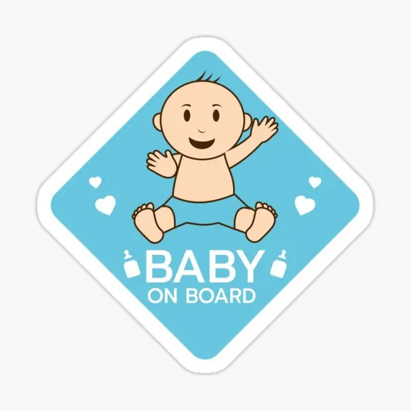 

Baby On Board Sticker Pasting 19CM MD9 have baby in the car