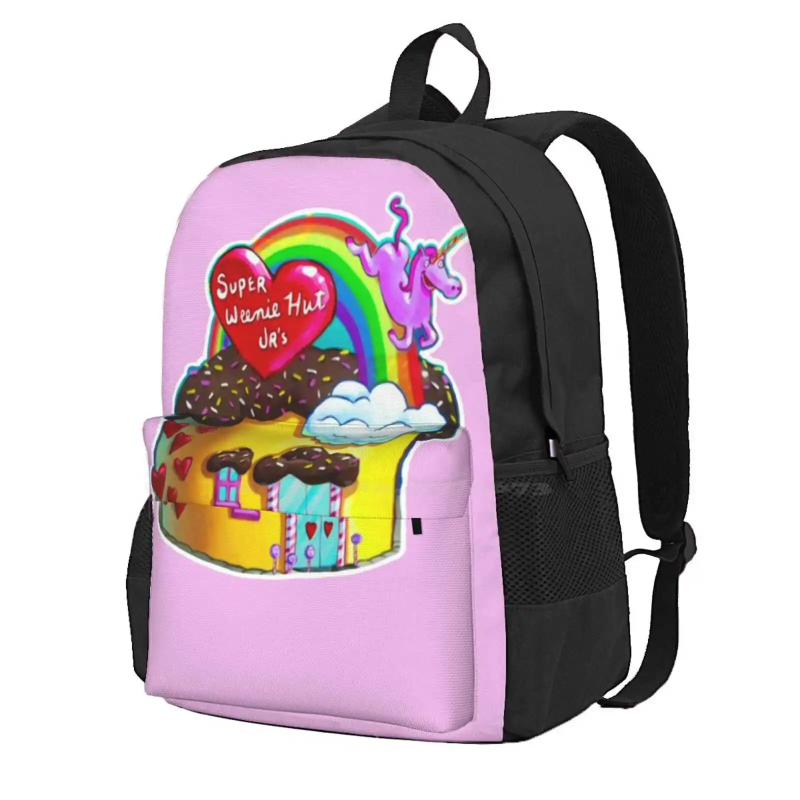 Горячая Распродажа школьный рюкзак Super weie Hut Jr модные сумки мультяшное