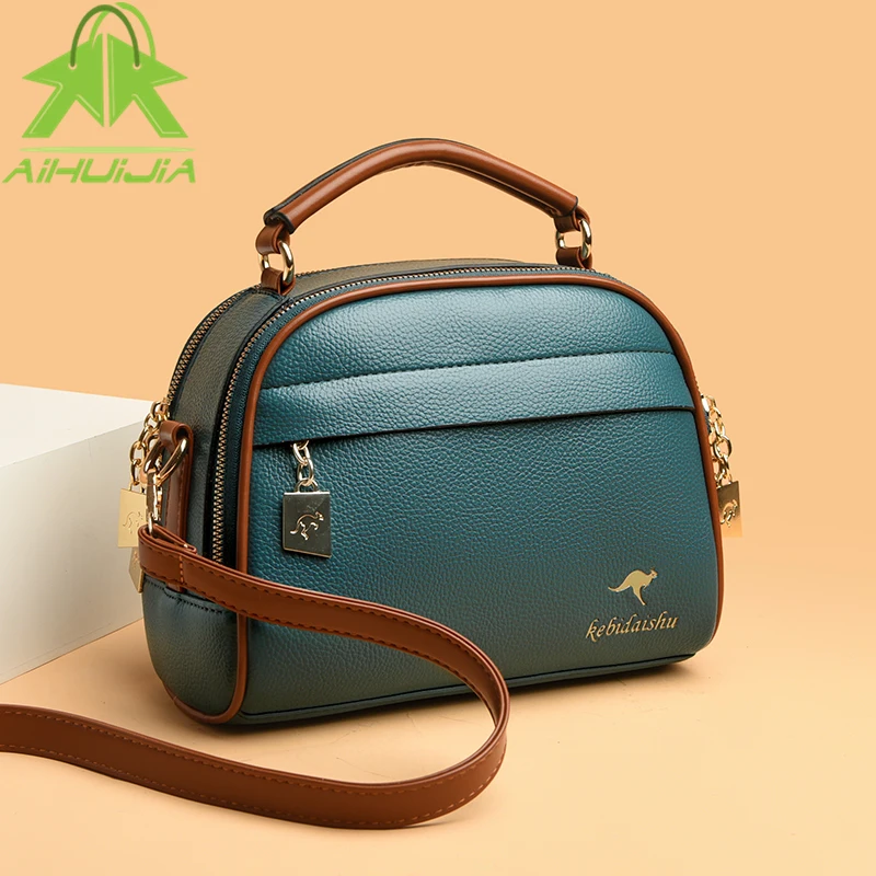 

Luxury Solid Classic Purses and Handbags Women New Wide Fabric Strap Crossbody Bag Ladies Luxury Daily Use Zipper Shoulder Bags