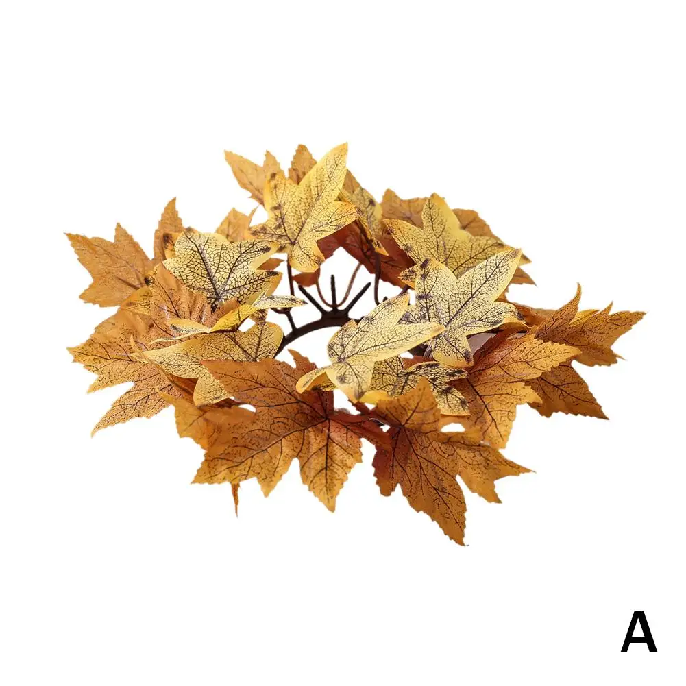 Новый высококачественный подсвечник в виде кленового листа венок на День
