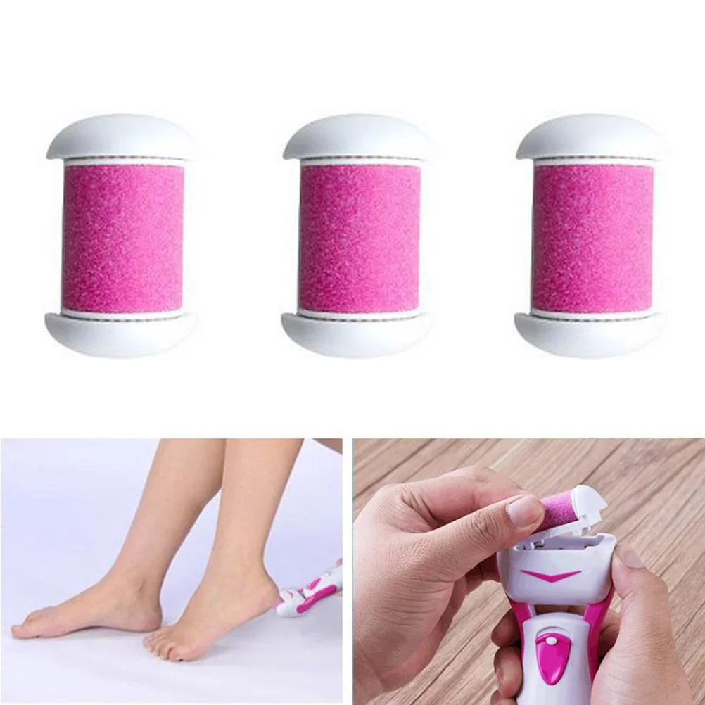 

Foot Replacement Heads Roller File Callus Remover Grinder Care Rollers Refills Tool Head Refill Electricpedicure Grinding Feet