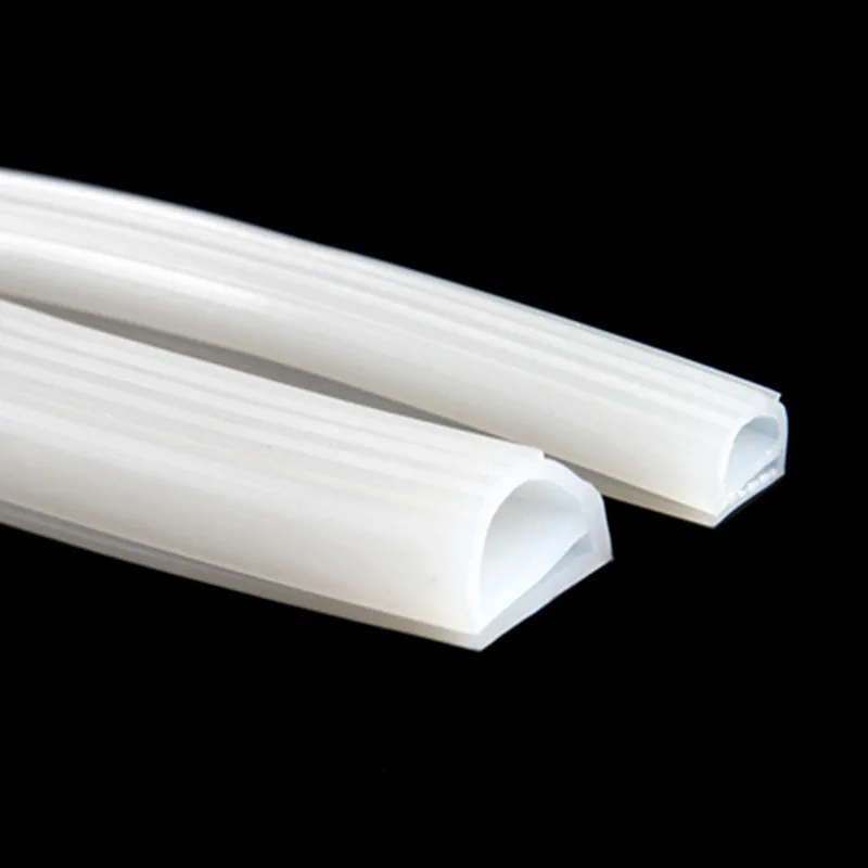 Прочное Силиконовое уплотнение E полоса типа холодное силиконовый профиль двери