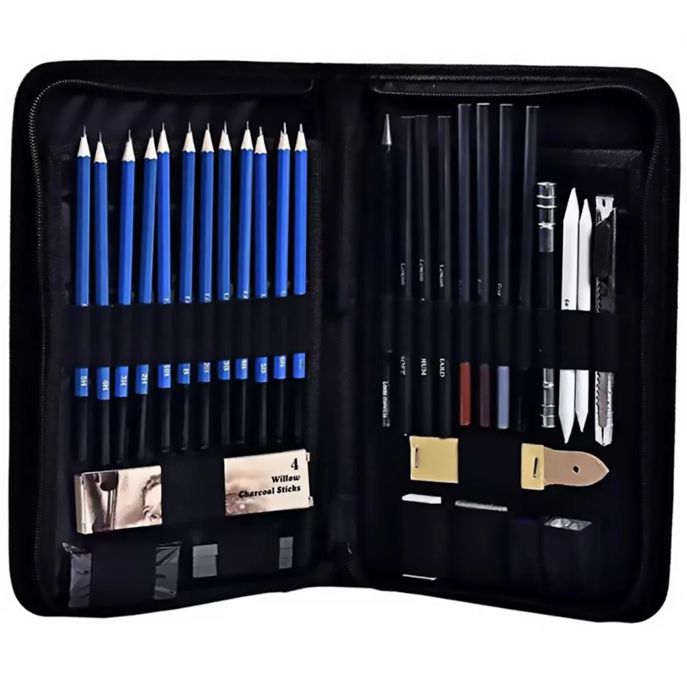 

Drawing Supplies Sketching Set Sketch Artists Kit Tools Sets Professional Artist Graphite Beginners Painting
