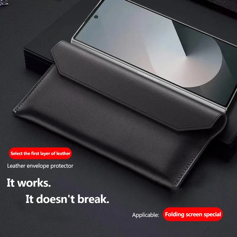 Тонкая женская сумка-кошелек из натуральной кожи для OPPO Find N3 N2 N OnePlus чехол